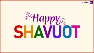 Shavuot 2021: Here's How You Pronounce Shavuot and The Traditional Greeting Chag Sameach