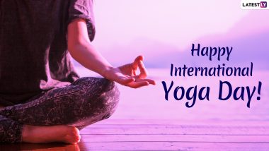 Happy Yoga Day 2019 Wishes: WhatsApp Stickers, Yoga Quotes, GIF Image Greetings, SMS, Facebook Messages to Send on International Day of Yoga