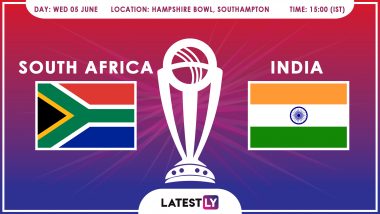 India vs South Africa, ICC Cricket World Cup 2019 Match Preview: IND Aim to Further Proteas' Misery in CWC