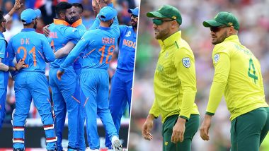India vs South Africa ICC Cricket World Cup 2019 Weather Report: Check Out the Rain Forecast and Pitch Report of Hampshire Bowl in Southampton