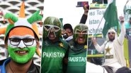 IND vs PAK, ICC CWC 2019: From Arriving on Horse, Wearing Unique Helmets to Faces Painted in Flag Colours, Fans Bring Out Their Best at Old Trafford, Manchester