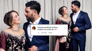 Yuvraj Singh's Ex-Girlfriend Kim Sharma Leaves a Lovely Comment on His Wife Hazel Keech's Instagram Post