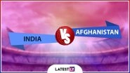 Live Cricket Streaming of India vs Afghanistan ODI Match on DD Sports, Hotstar and Star Sports: Watch Free Telecast and Live Score of IND vs AFG ICC Cricket World Cup 2019 Clash on TV and Online