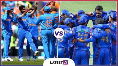 IND vs AFG Head-to-Head Record: Ahead of ICC CWC 2019 Clash, Here Are Match Results of Last India vs Afghanistan Encounters!