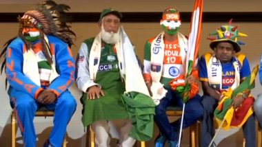 IND vs PAK, ICC CWC 2019: Indian 'Super' Fan Sudhir and Pakistan's 'Chacha' Get Together Ahead of Big Sunday Clash in Manchester, Watch Video