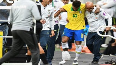 Brazil's Neymar Injured in Pre-Copa America Friendly Win Over Qatar (Watch Video)