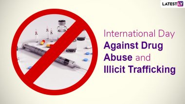 International Day Against Drug Abuse and Illicit Trafficking 2019: Theme and Significance of the Day That Aims for a Drug-Free Society