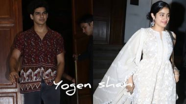 Ishaan Khatter and Janhvi Kapoor Leave Separately Post Their Dinner Date, Is Paparazzi the Reason? Watch Videos