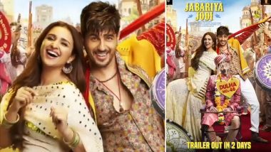 Jabariya Jodi Box Office Collection Day 4: Parineeti Chopra and Sidharth Malhotra's Film Performs Fairly Decent on Monday But Will End Week 1 on a Low Note