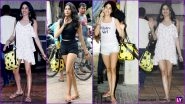 From Gym to Shopping Trips, This SpongeBob Drawstring Bag Is Janhvi Kapoor&rsquo;s Constant Companion (View Pics)