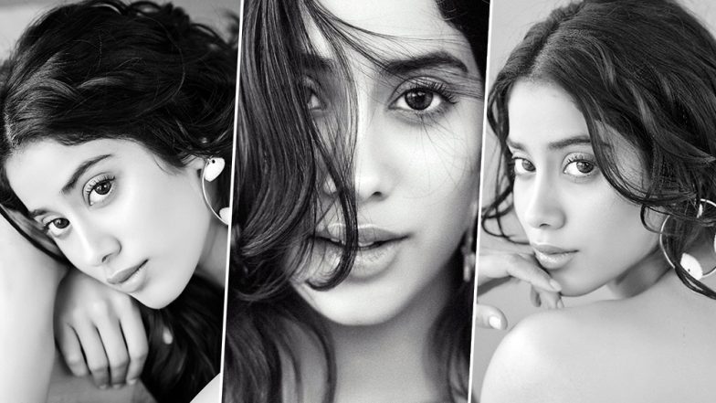 Janhvi Kapoor's Latest Series of Monochrome Pictures Are So Dreamy That You Will 'Heart' Them Instantly!