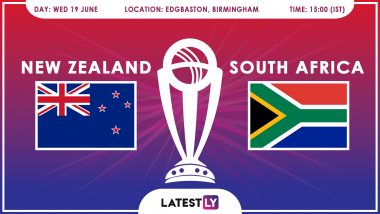 New Zealand vs South Africa, ICC Cricket World Cup 2019 Match Preview: SA Aim to Keep Semis Hopes Alive Against Kiwis