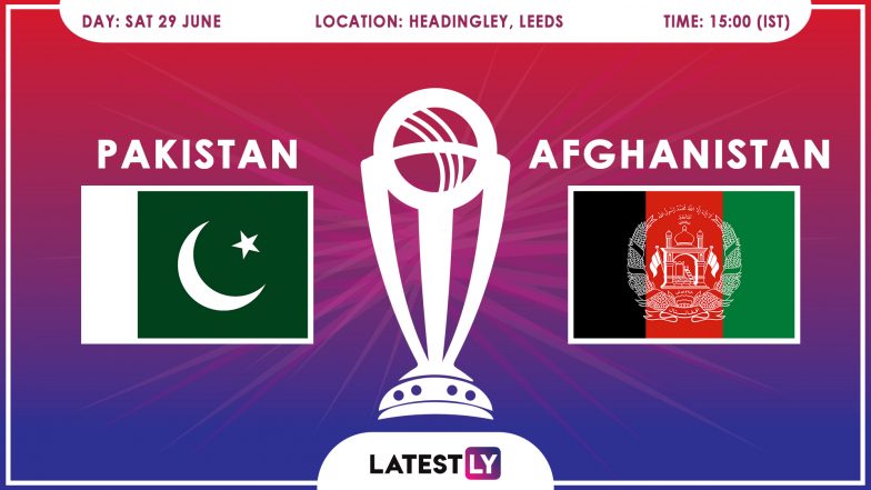 Pakistan vs Afghanistan, ICC Cricket World Cup 2019 Match Preview: PAK Aim to Continue on Winning March Against AFG