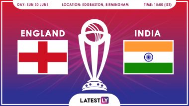 England vs India, ICC Cricket World Cup 2019 Match Preview: Focus on India's No.4 as ENG Must Win to Survive