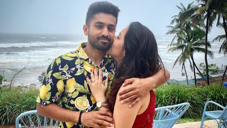 Karun Nair Proposes to Girlfriend Sanaya Tankariwala, Shares Pic on Twitter 