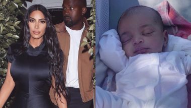 Kim Kardashian West Puts Up A Close-Up Picture Of Her Fourth Child, Psalm And It Is So Precious!