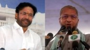 G Kishan Reddy Links Hyderabad With Terrorism, Asaduddin Owaisi Retorts