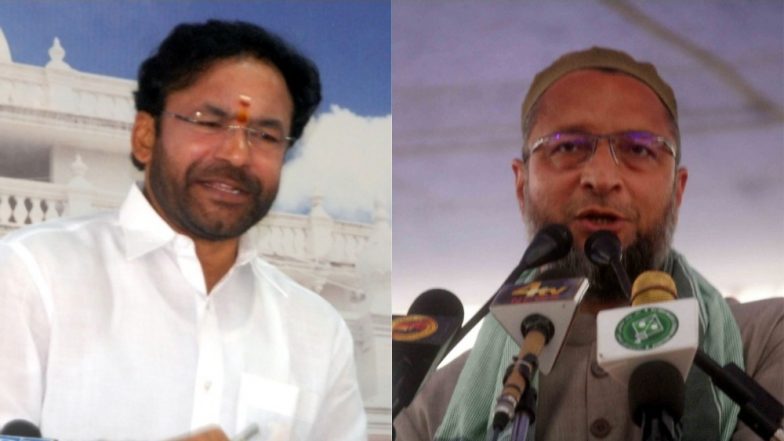G Kishan Reddy Links Hyderabad With Terrorism, Asaduddin Owaisi Retorts