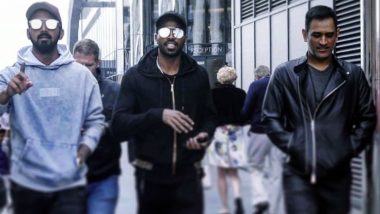 MS Dhoni Spotted Chilling Like a Boss on Southampton Streets With KL Rahul & Hardik Pandya Ahead of CWC 2019 Tie Against SA (See Pics)