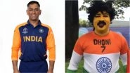 MS Dhoni&rsquo;s Superfan Saravanan Hari Cheers For Team India Ahead of Their Big Match Against England in ICC CWC 2019 (Watch Video)