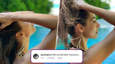 Malaika Arora Gives 'How To Tie a Ponytail' Lessons and Arjun Kapoor Hilariously Roasts Her!