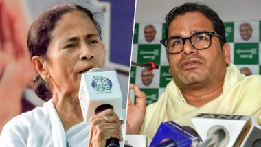 'Stop Getting Angry': Mamata Banerjee Asked to Restrain by Prashant Kishor Ahead of West Bengal Assembly Elections 2021