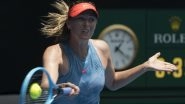 Maria Sharapova Says Ready for Mallorca Open 2019 After Shoulder Surgery