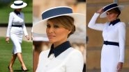 First Lady Melania Trump's Sartorial Choices For Her UK Visit Are Immensely Brit-Inspired! Check It Out