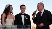 Mesut Ozil Marries Amine Gulse in Istanbul, with Turkish President Recep Tayyip Erdogan as Best Man (View Wedding Pics)