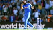 Mohammed Shami Becomes First Bowler to Take a Hat-Trick in CWC 2019 During IND vs AFG Match; Joins Elite List of Players to Have Taken World Cup Hat-Tricks