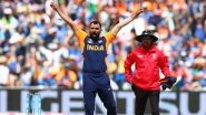 Mohammed Shami Takes His First Five-Wicket in World Cups During IND vs ENG, ICC CWC 2019 Match at Edgbaston