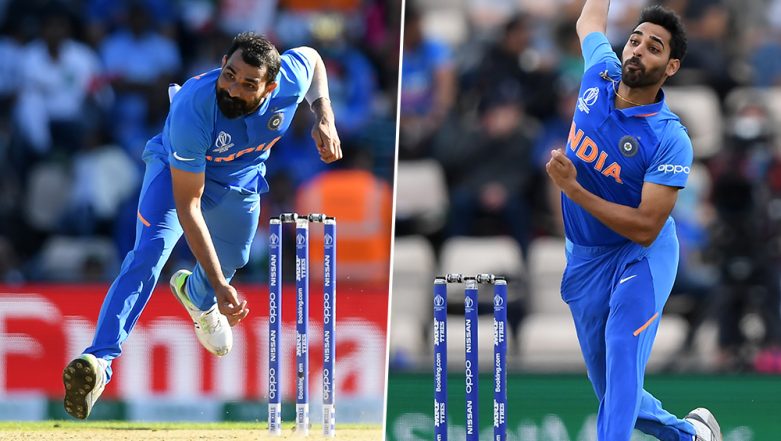 ICC CWC 2019 : Mohammed Shami vs Bhuvneshwar Kumar, Team India deals with a happy headache