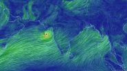 Cyclone Vayu Live Tracker: Watch Real-Time Movement Of Cyclonic Storm on earth.nullschool.net