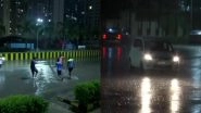 Mumbai Monsoon Update: Financial Capital, Suburbs Receive First Splash of Heavy Rains, Several Flights Diverted From Mumbai Airport