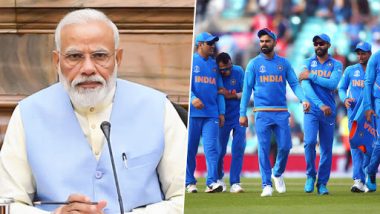 IND vs SA, ICC CWC 2019: PM Narendra Modi Wishes 'Men in Blue' Best of Luck, Says 'Win The Match And Hearts'