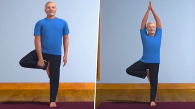 International Day of Yoga 2019: Let PM Narendra Modi Teach You How to do the Vrikshasana or Tree Pose