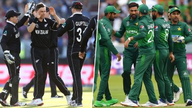 NZ vs PAK Head-to-Head Record: Ahead of ICC CWC 2019 Clash, Here Are Match Results of Last 5 New Zealand vs Pakistan Encounters!
