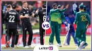 NZ vs SA Head-to-Head Record: Ahead of ICC CWC 2019 Clash, Here Are Match Results of Last 5 New Zealand vs South Africa Encounters!