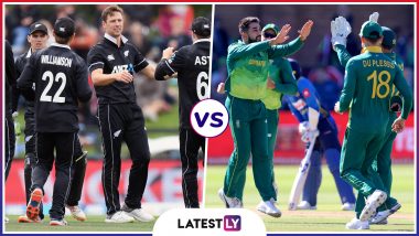 NZ vs SA Head-to-Head Record: Ahead of ICC CWC 2019 Clash, Here Are Match Results of Last 5 New Zealand vs South Africa Encounters!