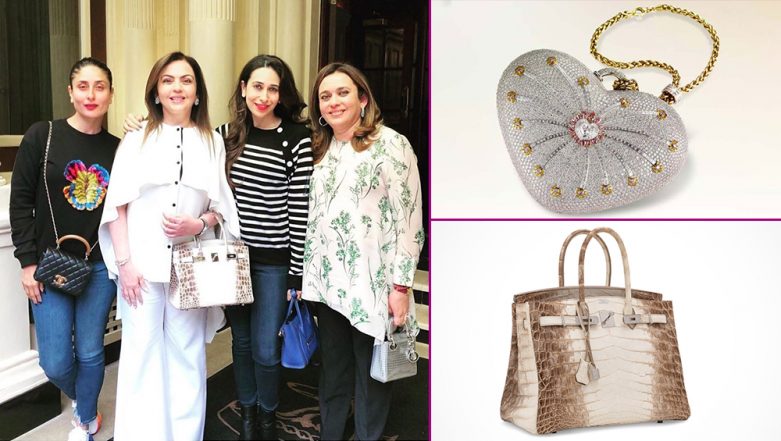 Nita Ambani Luxury handbag collection includes Himalayan Birkin, expensive  Celine bag, Fendi and others.