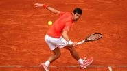 Novak Djokovic vs Salvatore Caruso, French Open 2019 Third Round Live Streaming: Get Free Live Telecast Online, Match Time in IST and Channel Details in India