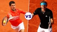 Novak Djokovic vs Alexander Zverev, French Open 2019 Quarter-Final Live Streaming: Get Free Live Telecast Online, Match Time in IST and Channel Details in India