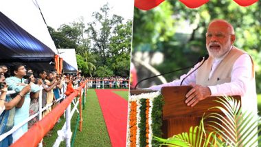 Narendra Modi in Sri Lanka: PM Visits Terror-Affected Churches, Addresses Indian Diaspora in Colombo