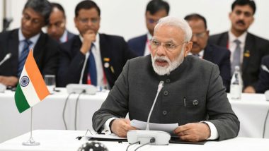 G20 Summit: Terrorism Biggest Threat to Humanity, Says PM Narendra Modi at BRICS Leaders' Meeting