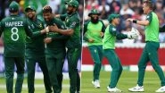 PAK vs SA Head-to-Head Record: Ahead of ICC CWC 2019 Clash, Here Are Match Results of Last 5 Pakistan vs South Africa Encounters!