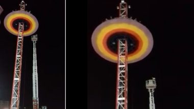 Ahmedabad: Merry-Go-Round Develops Technical Snag at Fun Fair, 40 People Rescued in Midnight Operation - Watch Video