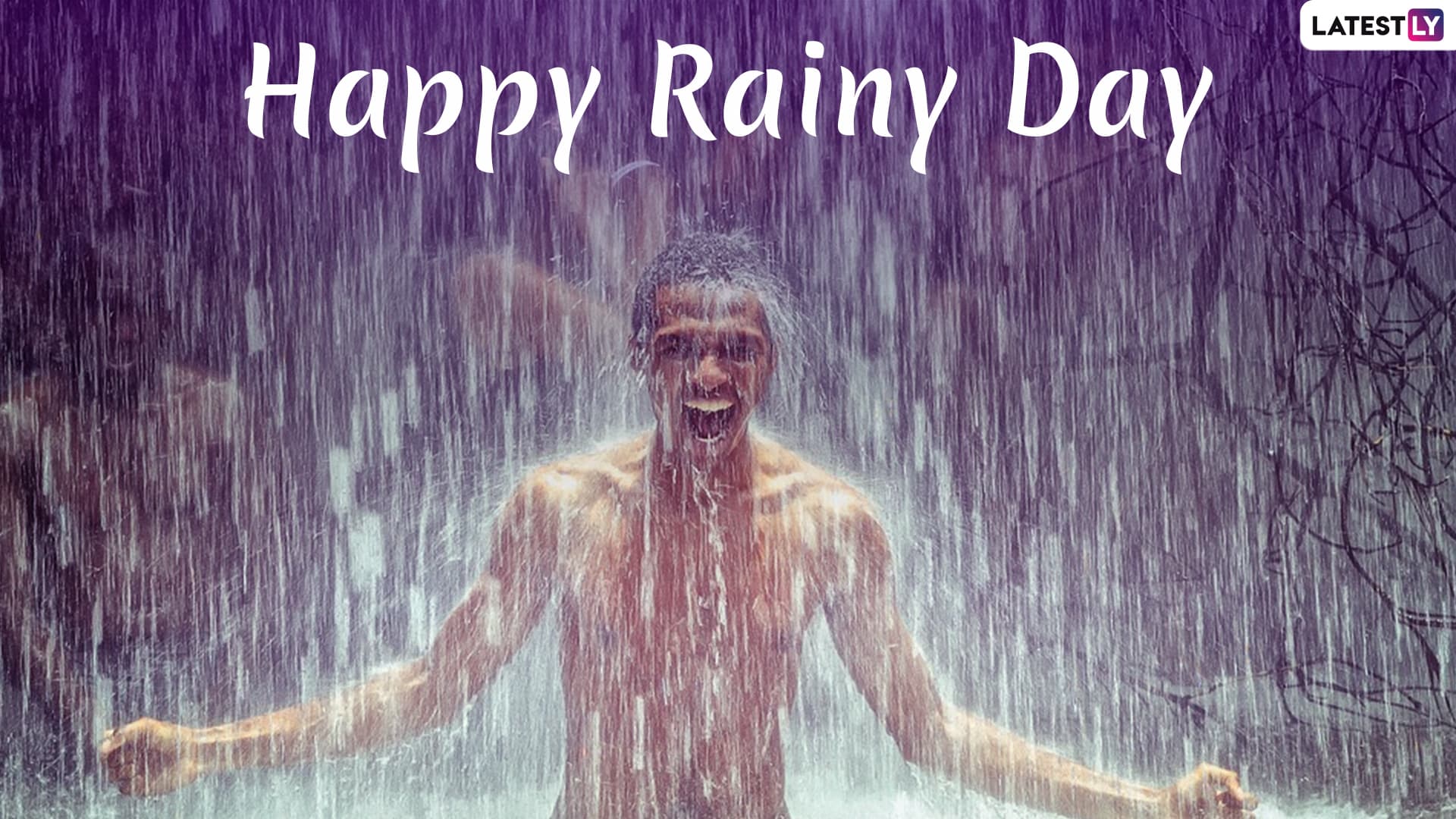 happy raining wallpaper