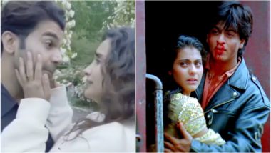 Rajkummar Rao and Patralekha Recreate the Iconic DDLJ Climax in London and We are Loving This New Raj-Simran Jodi - Watch Video