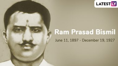 Ram Prasad Bismil's 123rd Birth Anniversary: Remembering Famous Quotes, Poems and Slogans by The Great Indian Revolutionary