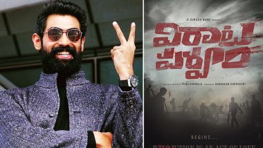 Virataparvam: Rana Daggubati and Sai Pallavi Starrer Goes on the Floors, Check Out the First Look Poster - View Pic